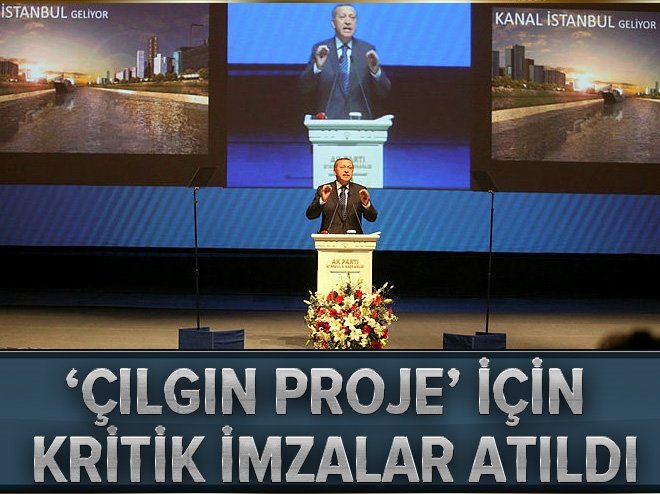 Kanal İstanbul için kritik imzalar atıldı