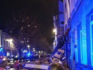 Belçika’da patlama: Bir bina yıkıldı