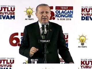Cumhurbaşkanı Erdoğan Tokat il kongresinde