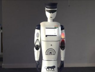 Hintli firma robot polis tasarladı