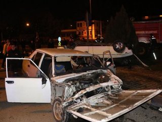 Karabük’te meydana gelen kazada 7 kişi yaralandı