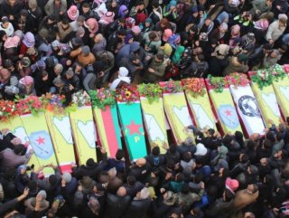 YPG’liler cenazelerini kaldırmaya devam ediyor