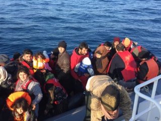 Yunanistan’a kaçmaya çalışan 108 göçmen yakalandı