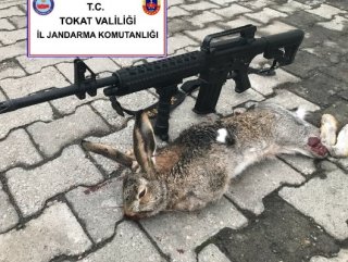 İzinsiz tavşan avına ’2 bin 312 TL’ ceza