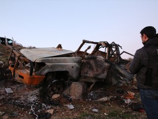 Afrin’de canlı bomba aracı tank atışıyla vuruldu