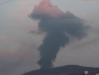 Afrin’de teröristlerin petrol rafinerisi vuruldu