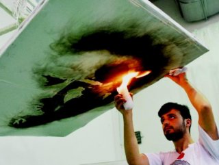 Malatya’da Zeytin Dalı Harekatı’na duman tekniğiyle destek
