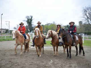 ABD’li kovboylar Türk atlarıyla gösteri yaptı