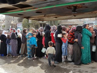 Afrin’de 10 bin kişiye sıcak yemek çıkarılıyor