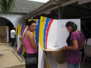 Kolombiya’daki seçimler