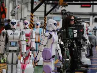 Konya’da kışla nöbetleri için robot yapıldı