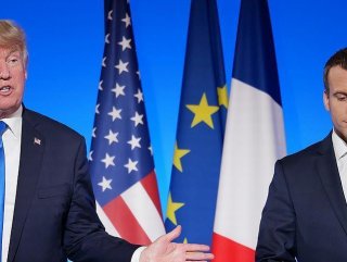 Trump urges Turkey’s help during talk with Macron
