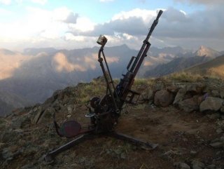 Çukurca’da PKK’nın uçaksavarı ele geçirildi