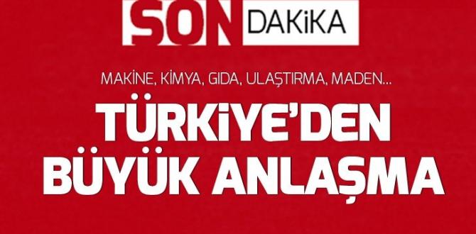Türkiye ile Kazakistan arasında 1,7 milyar dolarlık anlaşma EKONOMİ