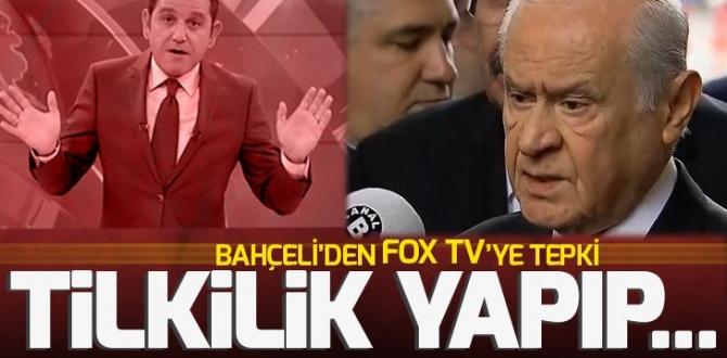 MHP Genel Başkanı Bahçeli’den FOX TV’ye tepki: Tilkilik yapıp ortalığı karıştırıyorsunuz