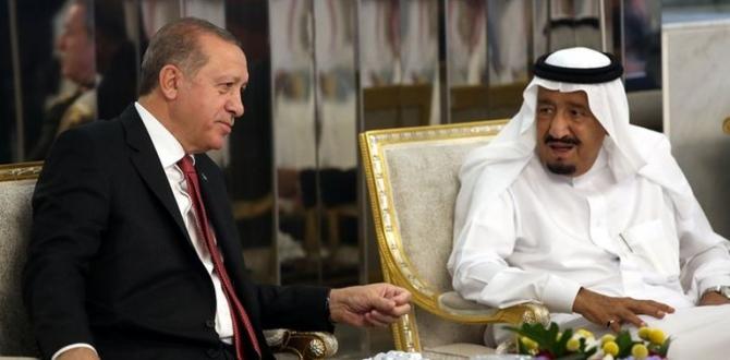 Başkan Erdoğan, Suudi Kral Abdülazizştü ile görüştü