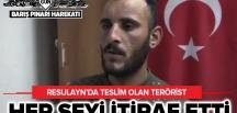 ‘Barış Pınarı’ harekatında teslim olan PKK’lı terörist itiraf etti: Ya bize katılırsın ya da…