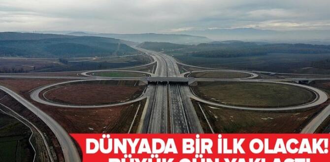 Kuzey Marmara Otoyolu güzergahı | Havadan böyle görüntülendi! Dünyada bir ilk olacak