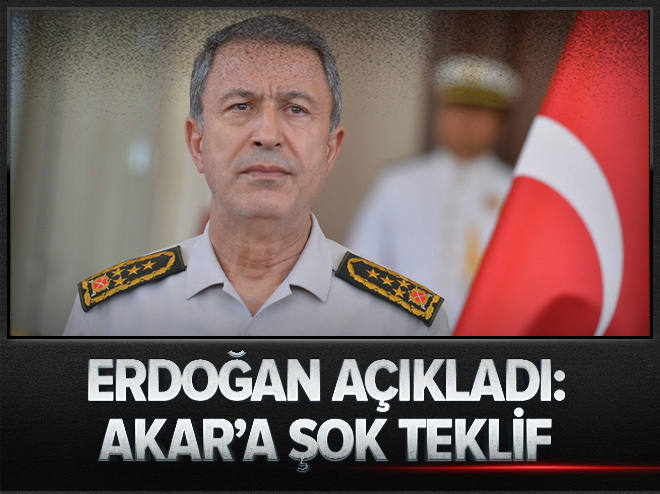 Erdoğan açıkladı: Darbecilerden Akar’a şok teklif.