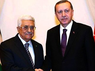 Cumhurbaşkanı Erdoğan Filistin lideri Abbas ile görüştü