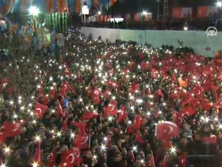 Cumhurbaşkanı Erdoğan’a Şırnak’ta coşkulu karşılama