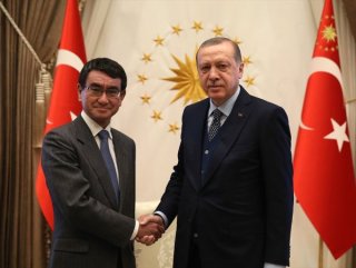 Erdoğan, Japonya Dışişleri Bakanı’nı kabul etti