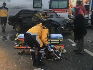 Manisa’da sis kazaya neden oldu: 8 yaralı