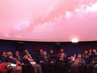 Türkiye’nin ilk 4K çözünürlüklü planetaryumu açıldı