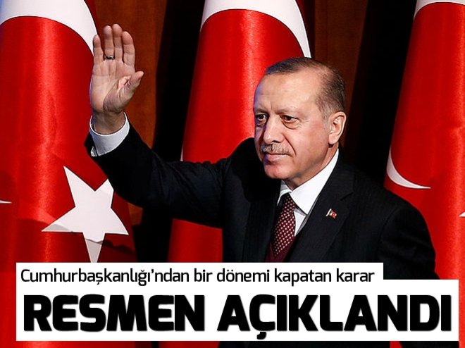 Taşerona fiilen son veren ilk kurum Cumhurbaşkanlığı oldu.