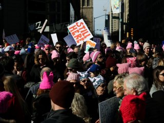 ABD’de kadınlar Trump’ı protesto ietti