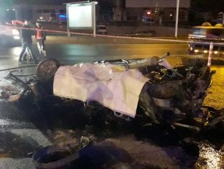 Ankara’da takla atan aracın sürücüsü hayatını kaybetti