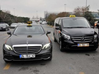 Atatürk Havalimanı’nda 350 bin liralık taksiler