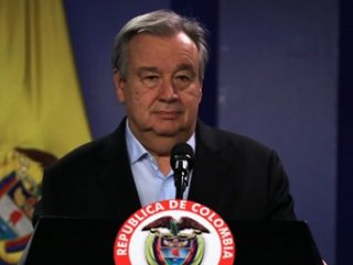 BM sekreteri Kolombiya’da barış mesajı verdi