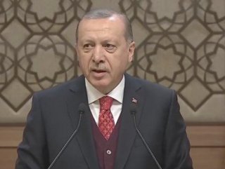 Cumhurbaşkanı Erdoğan, muhtarlar toplantısında