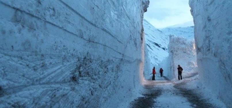 Dünya yedi metrelik kar fotoğrafını konuşuyor