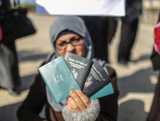 Gazze’de Refah Sınır Kapısı’nın açılması için gösteri