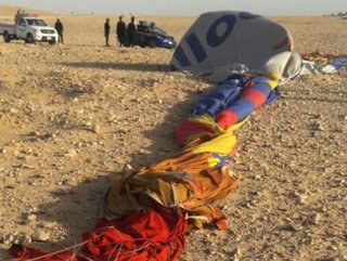 Mısır’da sıcak hava balonu kazası: 1 ölü 12 yaralı