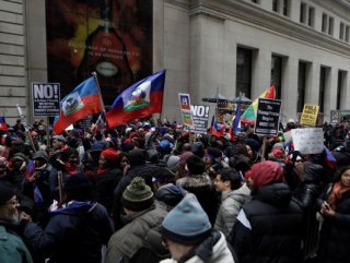 New York’ta Trump’a protesto