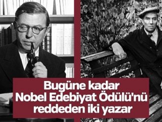 Nobel Edebiyat Ödülü’nü reddeden iki yazar