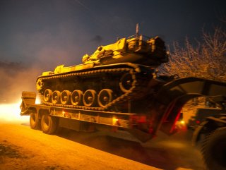 Suriye sınırına tank sevkiyatı