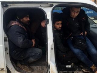 Suriyeli 17 kaçak yakalandı