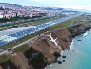 Trabzon’da pistten çıkan uçakların pilotları o anı anlattı