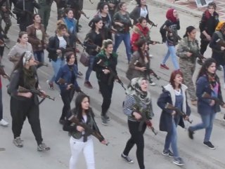 Afrin’deki sivil kıyafetli teröristler