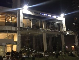Ankara’da vergi dairesinde doğalgaz patlaması