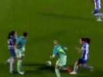 Barcelonalı kadın futbolcudan Messi golü