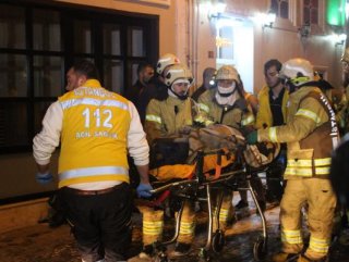 Beyoğlu’nda yangın: 6 kişi yaralandı