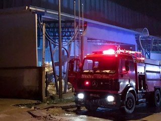Bursa’da yangın: 500 bin liralık makine zarar gördü