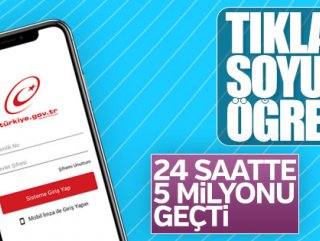 Soy bilgisi sorgulamaya büyük talep: 5 milyonu geçti