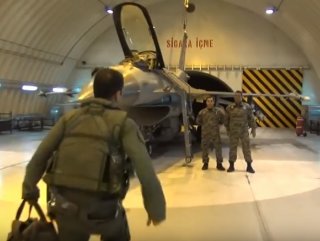 TSK, F-16’ların harekata nasıl hazırlandığını yayınladı