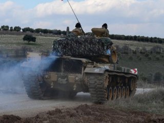 Tank ve Obüsler Suriye sınırından girdi